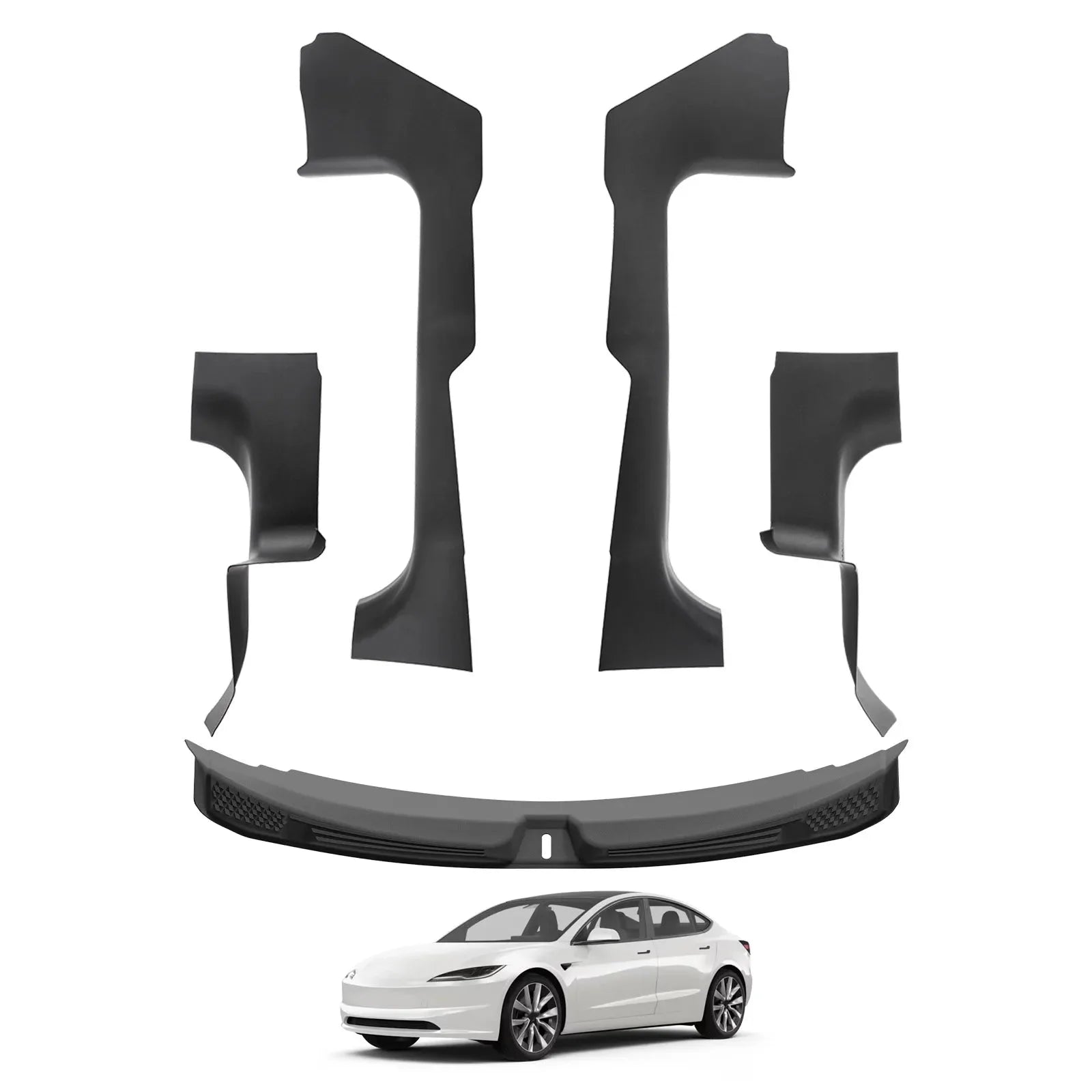 O'Reilly – Tesla Model 3 Highland 2024-2026 Door Sill Protector 5PCS Trunk Sill Guards Full Protection - Image 6