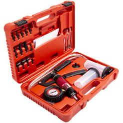 O'Reilly – Vacuum Pressure Pump Tester Bundle Brake Fluid Bleeder Bleeding Adaptors Gauge