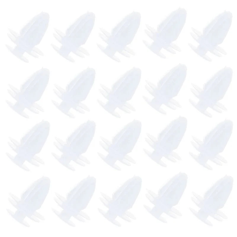 O'Reilly – Nylon White fender bumper fastener Auto clips( 94858299,90467-10161 )