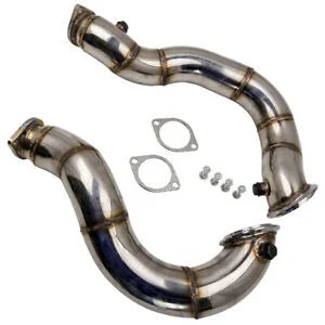 O'Reilly – 3" 2x Downpipes Exhaust Pipe for BMW N54 135i / 335i Twin Turbo 3.0L 2007-2010