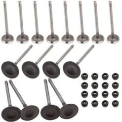 O'Reilly – 16 Intake Exhaust Valves for VW Golf GTI CC Beetle 06D109611L, 06D109601M