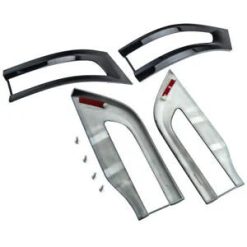 O'Reilly – 2x Trim Bezel Tail Light Lamp Protector for Jeep Grand Cherokee Gloss 68219813AA