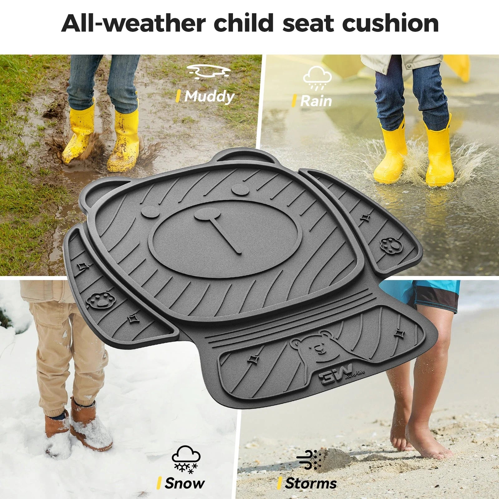 O'Reilly – Auto Seat Protector for Baby Auto Seat Fits All Auto Models TPE Fabric Waterproof Durable - Image 9