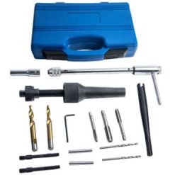 O'Reilly – Damaged Glow Plug Puller Removal Service Bundle Star Socket Taps Puller Outer Housing