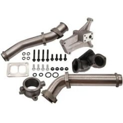 O'Reilly – Bellowed Up Pipes+Housing Turbo Pedestal for Ford 7.3L 94-96 Powerstroke Diesel
