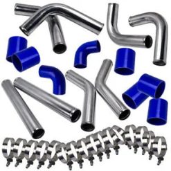 O'Reilly – Universal turbo intercooler piping Bundle 2.5 inch 8PCI Pipe Blue Hose