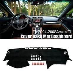 O'Reilly – for Acura TL 2004-2008 Auto Dash Protector Dash Mat Board Pad Carpet Black