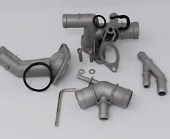 O'Reilly – VW MK4 Golf Jetta GLI GTI TT 337 1.8T Cast Aluminum Coolant Flange Upgrade Kits