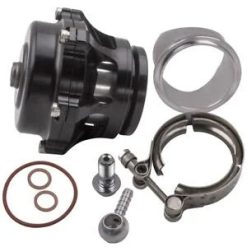 O'Reilly – 50MM ALUMINUM TURBO TURBOCHARGER 360 VENT BOV BLOW OFF VALVE 35 PSI BOOST BLACK