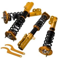 O'Reilly – 4x Complete Shock Absorber Strut Coil Spring for Toyota Camry 97-01 Adj Height