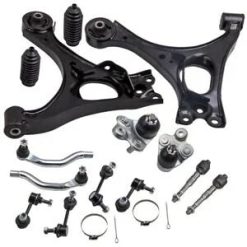 O'Reilly – 14 Pcs Forward Lower Control Arm & Outer Tie Rod End Link for Honda Civic 06-11