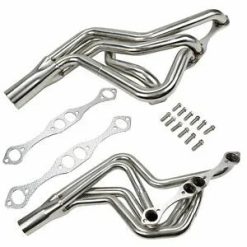 O'Reilly – for CHEVY SBC 267-400 V8 STAINLESS STEEL LONG TUBE HEADER EXHAUST MANIFOLD 70-87