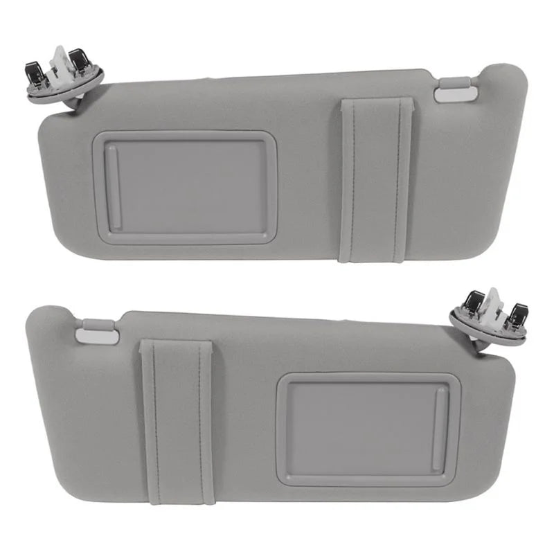 O'Reilly – Sun Visor Gray Left & Right sides with Sunroof for Toyota (74320-06800-B0,04002-30706-B0)- 2 PCS