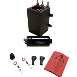 O'Reilly – Billet Aluminum External Fuel Pump Surge Tank for AEM Bosch 044 380LPH 1L E85 US