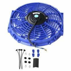 O'Reilly – 12" Slim Fan Push Pull Electric Radiator Cooling 12V Mount Universal Bundle BU New