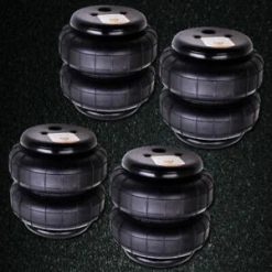 O'Reilly – Pack of 4 Air Ride Bag Standard 2500lb 1/2"npt Single Port Heavy Duty Truck