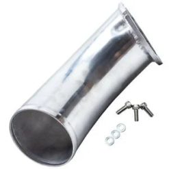 O'Reilly – Silver Turbo Air Intake Elbow Inlet Horn for Chevrolet Silverado Duramax 6.6L