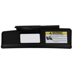 O'Reilly – Sun Visor Black Left Driver Side for Mazda (NE5169320D02)- 1 PC
