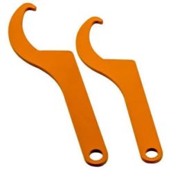 O'Reilly – 2x Coilover Shock Adjustment Service Tool Steel Spanner Wrenches for Aftermarket Set