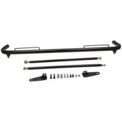 O'Reilly – 6 point Racing Safety Seat Belt Chassis Roll Harness Bar Bundle Rod Black