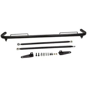 O'Reilly – 6 point Racing Safety Seat Belt Chassis Roll Harness Bar Bundle Rod Black