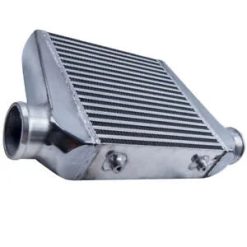 O'Reilly – Universal Aluminum Polished 3" Intercooler Forward Mount 18"X13"X3" Tube & Fin USA