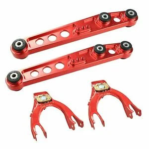 O'Reilly – Rear Lower Control Arm+Front Upper Camber Bundle Fits 94-01 Integra 92-95 Civic New