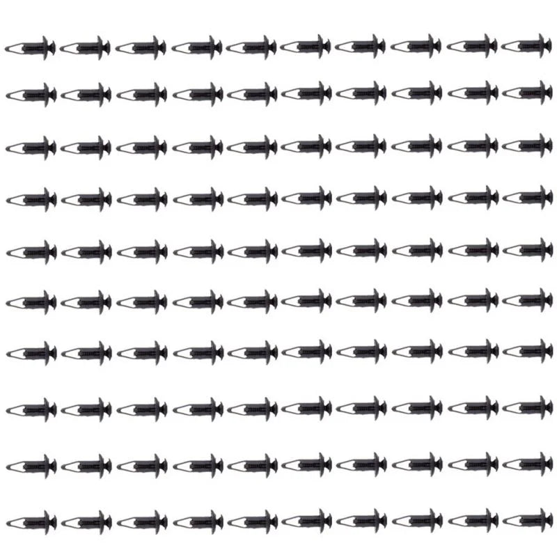 O'Reilly – Nylon Black fender bumper fastener Auto clips(N803946S)- 100Piece