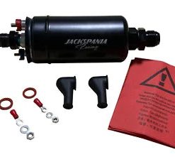O'Reilly – 380LPH Fuel Pump External Inline for Bosch 044 AEM Check Valve 10AN 8AN 1000HP