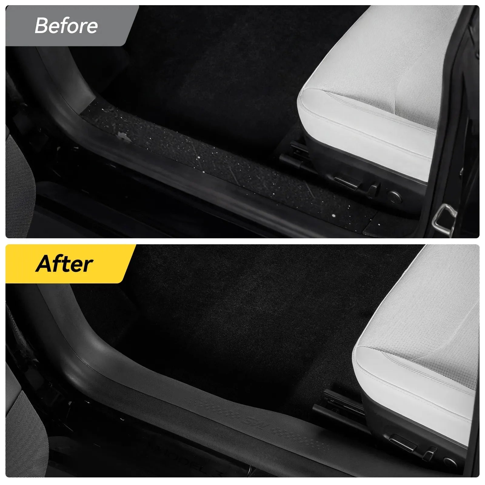 O'Reilly – Tesla Model 3 Highland 2024-2026 Door Sill Protector 5PCS Trunk Sill Guards Full Protection - Image 9