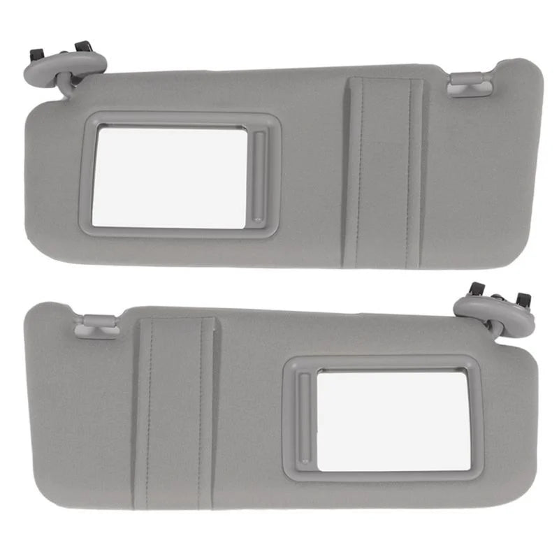 O'Reilly – Left & Right Sun Visor Gray without Sunroof for Toyota (7432006780B0)- 2 PCS
