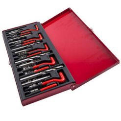 O'Reilly – 131x Thread Repair Set Stripped Rethread Metric M5 M6 M8 M10 M12 Service Set