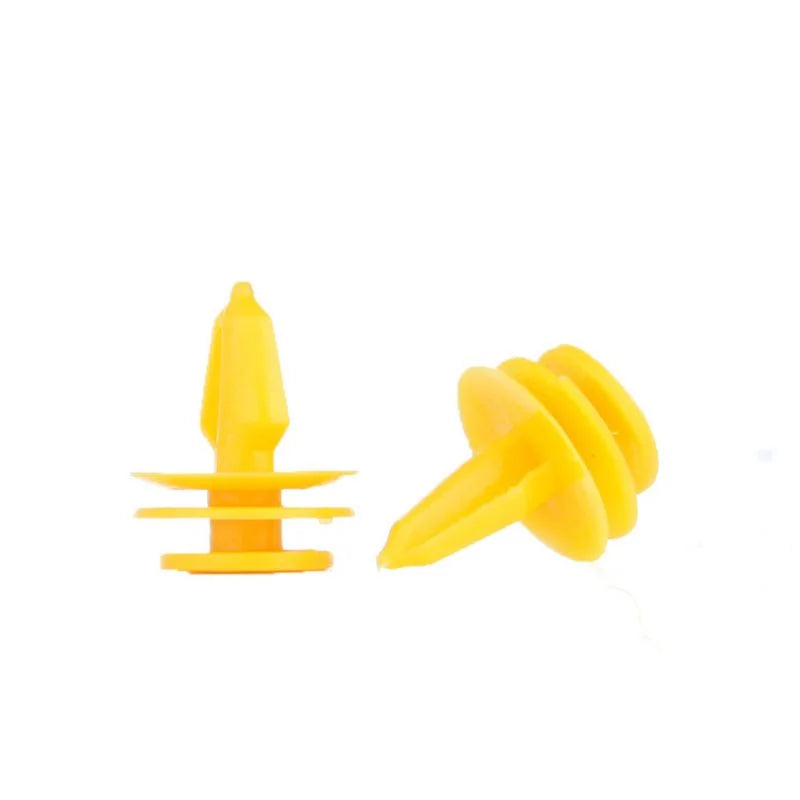 O'Reilly – Nylon Yellow fender bumper fastener Auto clips(6507686-AA)- 100Pcs