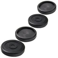 O'Reilly – New Black Round Rubber Arm Pads for Lift 5715017 Bundle of 4