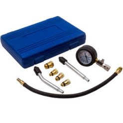 O'Reilly – Engine Cylinder Compression Pressure Tester Gauge Test Adaptor Pipes Service Bundle