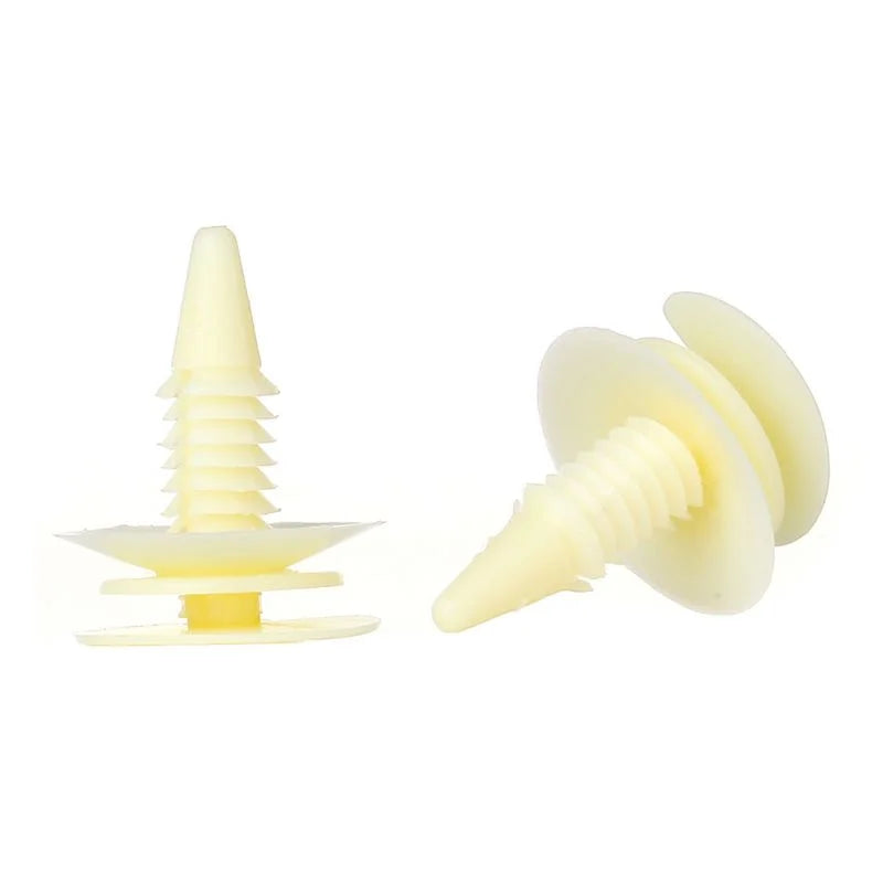 O'Reilly – Nylon Yellow fender bumper fastener Auto clips(3065575)- 50Pcs
