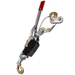 O'Reilly – 4 Ton 3 Hook Come A Long Winch Hoist Cable Puller Hand Winches Come Along Bundle HD
