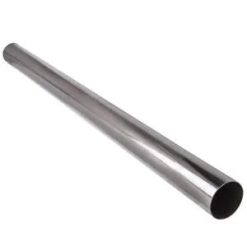 O'Reilly – 3" O.D. 76mm T-304 Steel Straight Tube Pipe Exhaust — Length 4FT / 48"